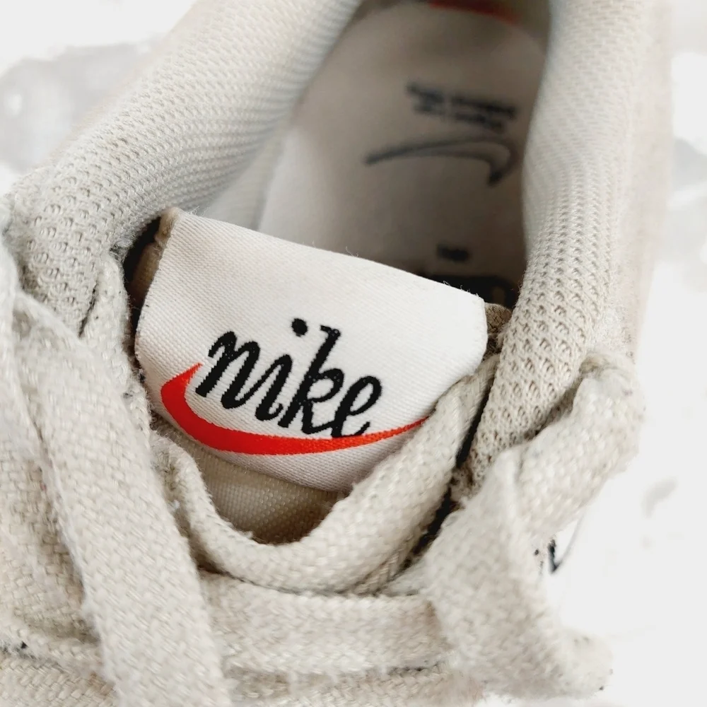 Nike Air Force 1 LV8 S50 Light Stone University Red Athleisure Sneakers W292 - Picture 8 of 10